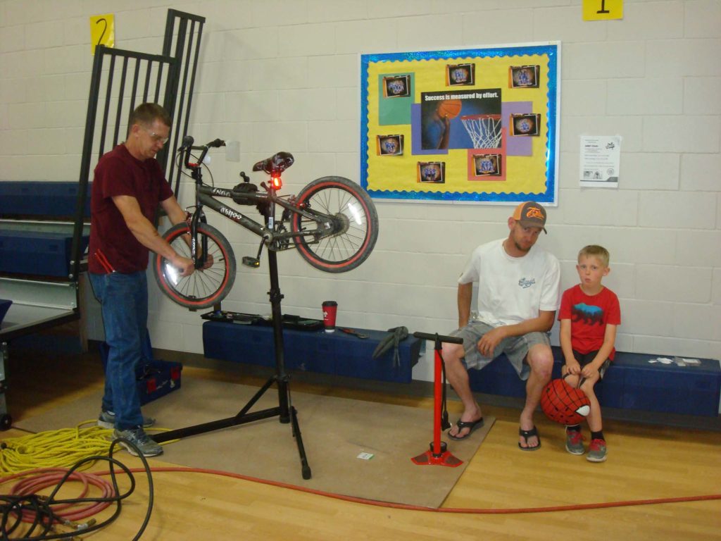 Hallsburg Elementary School Bicycle Safety Event